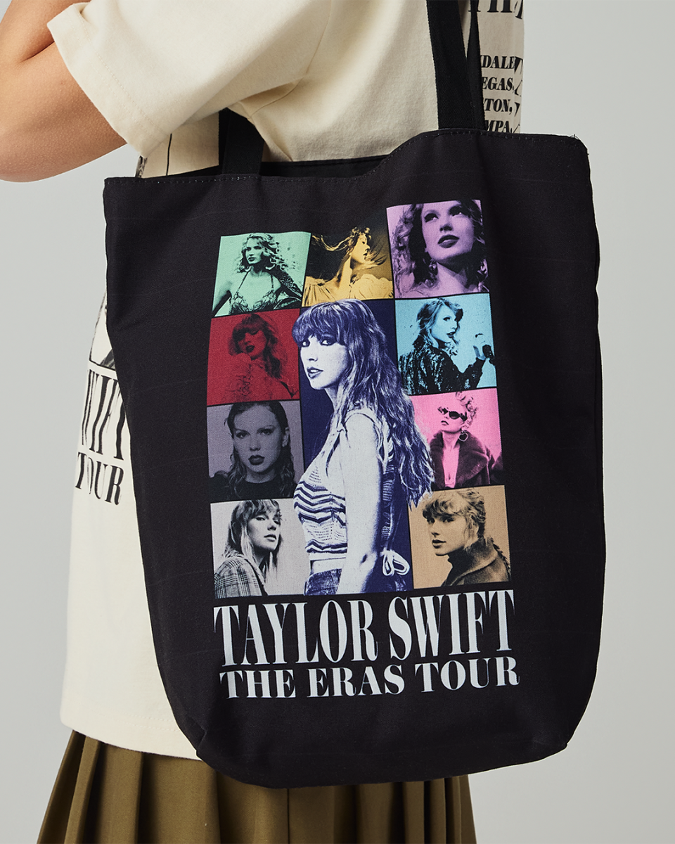 Taylor Swift | The Eras Tour Through LA Black Tote Bag