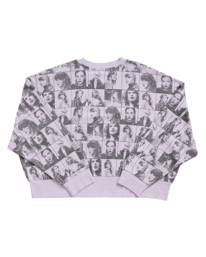 Taylor Swift | The Eras Tour Cropped Lavender Pullover