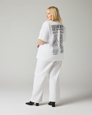 Taylor Swift | The Eras Tour Through Vancouver II White T-Shirt