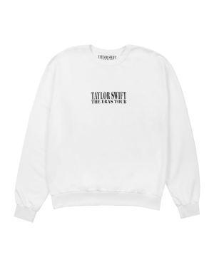 Taylor Swift | The Eras Tour White Crewneck