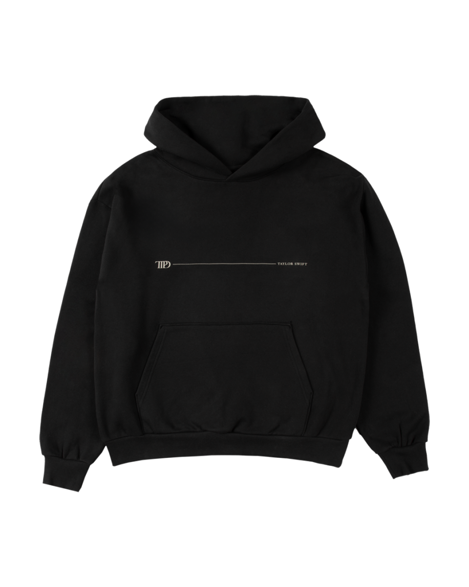 The Tortured Poets Department Black Hoodie