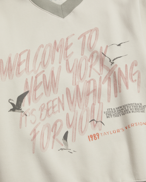 Welcome To New York. It’s Been Waiting For You V-Neck Pullover