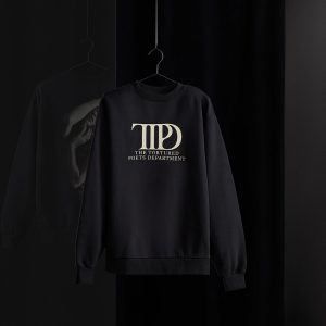 The Tortured Poets Department Black Crewneck