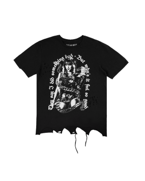 They Say I Did Something Bad. But Why’s It Feel So Good Destructed Tee